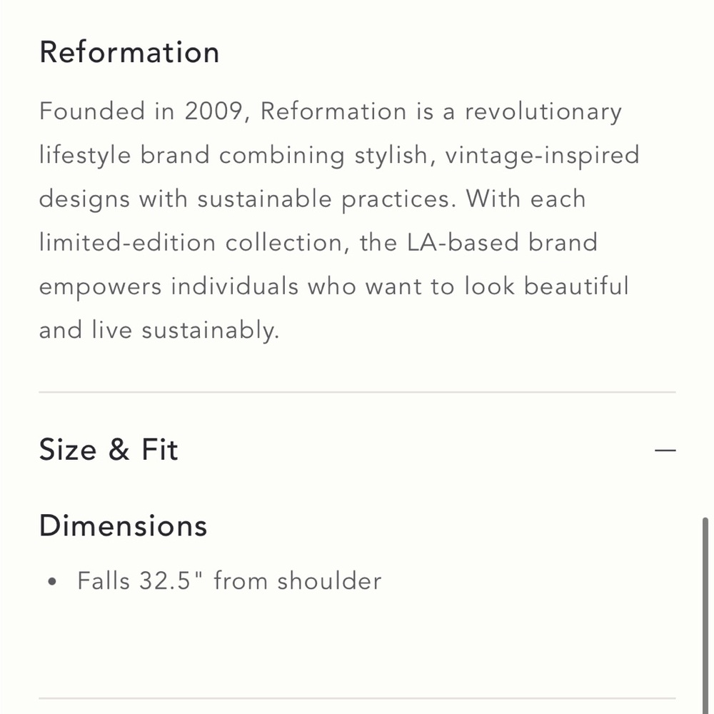 Reformation Micah knit dress - Picture 3 of 11